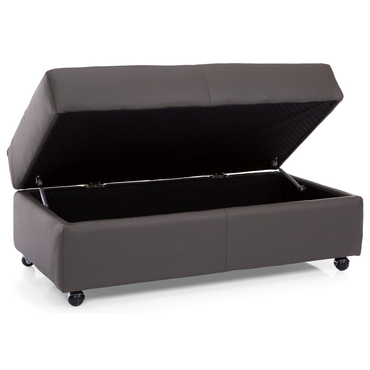 DecorRest 2285 Transitional Customizable Storage Ottoman
